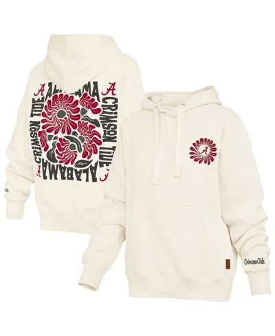 Pressbox Cream Georgia Bulldogs Elena Janise Hoodie In Neutral