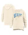 Pressbox Women's Cream North Carolina Tar Heels Marni Pullover Hoodie In Cream