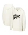 Pressbox Women's Cream Purdue Boilermakers Marni Pullover Hoodie In Multi