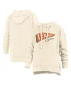 Pressbox Women's Cream Texas Longhorns Marni Pullover Hoodie In Cream