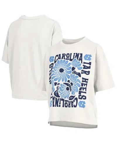 Pressbox Women's Elena Oversized Graphic Floral-print T-shirt In White