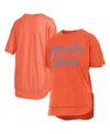 Pressbox Women's Orange Florida Gators Poncho T-shirt In Orange