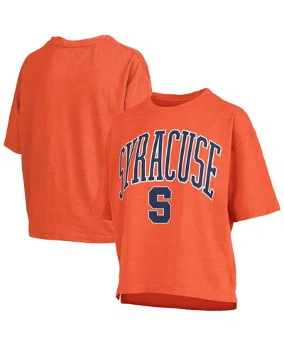 Pressbox Women's Orange Syracuse Orange Nelson T-shirt