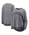 Pressbox Navy Auburn Tigers Ponchoville Pullover Sweatshirt In Navy