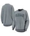Pressbox Navy Penn State Nittany Lions Ponchoville Pullover Sweatshirt In Navy