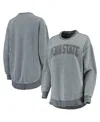 Pressbox Navy Penn State Nittany Lions Ponchoville Pullover Sweatshirt In Navy