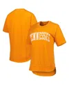 Pressbox Women's  Tennessee Orange Tennessee Volunteers Arch Poncho T-shirt In Tennessee Orange