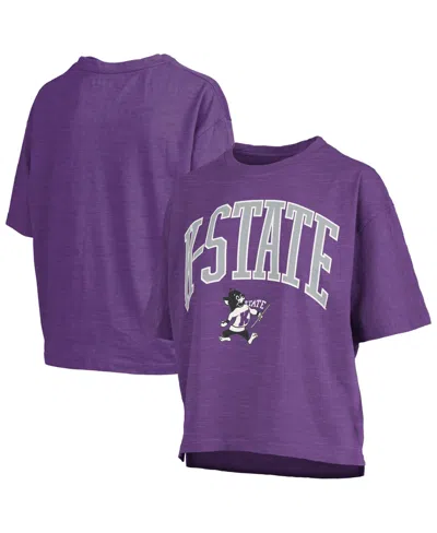 Pressbox Women's Purple Kansas State Wildcats Nelson T-shirt