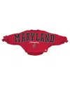 Pressbox Women's Red Maryland Terrapins Flannigan Oversized Dolman Pullover Sweatshirt In Red