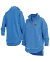Pressbox Royal Florida Gators Northfork Sojourn Poncho Quarter-zip Sweatshirt In Blue