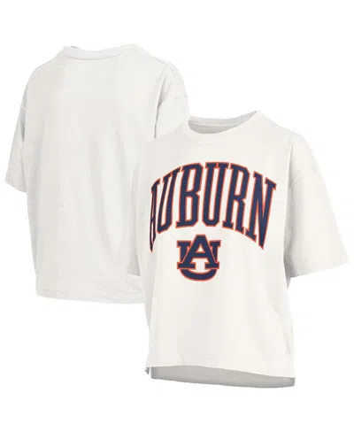 Pressbox Women's White Auburn Tigers Nelson T-shirt
