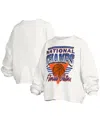 Pressbox Women's White Florida Gators 2025 Ncaa Men's Basketball National Champions Trilogy Basketball Janice