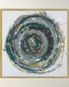 Prestige Arts Circular Motion Giclee On Canvas In Multi
