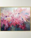 Prestige Arts Pompom Floral Giclee On Canvas In Multi