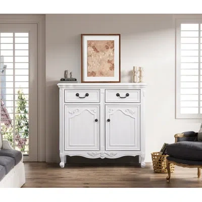 Prestige Cosmo 2-drawer Accent Chest In Antique White