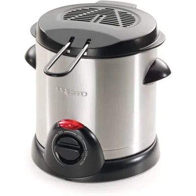 Presto 1 Liter Stainless Steel Electric Deep Fryer