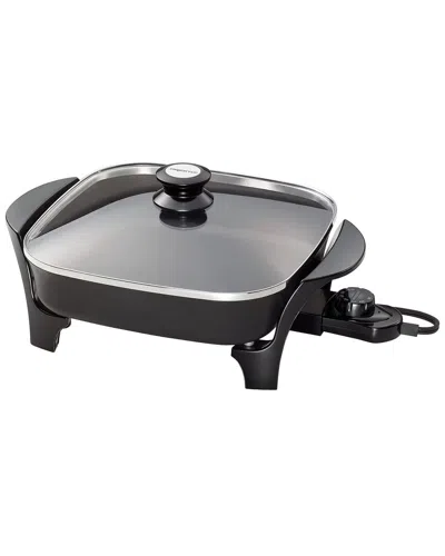 Presto 11-inch Diamond Coat Non-stick Electric Skillet With Glass Lid In Black