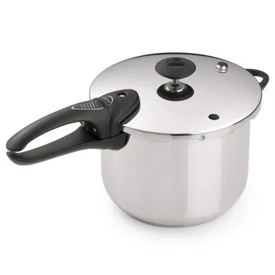 Presto 6 Qt. Stainless Steel Pressure Cooker - 01365 In Silver