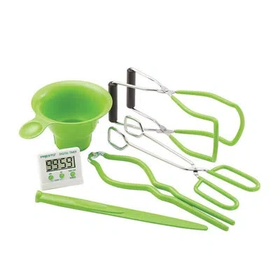 Presto 7-function Canning Kit - 09995 In Green