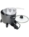 Presto 8-cup Large Kitchen Kettle Multi-cooker In Black