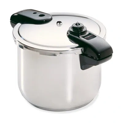 Presto 8 Qt. Stainless Steel Pressure Cooker - 01370 In Silver;stainless Steel