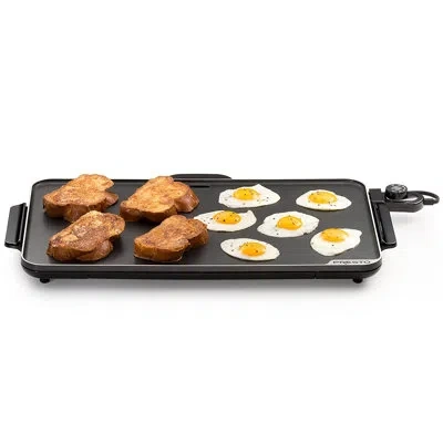 Presto Electric Slimline Griddle In Black