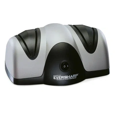 Presto Eversharp* Electric Knife Sharpener In Black;silver