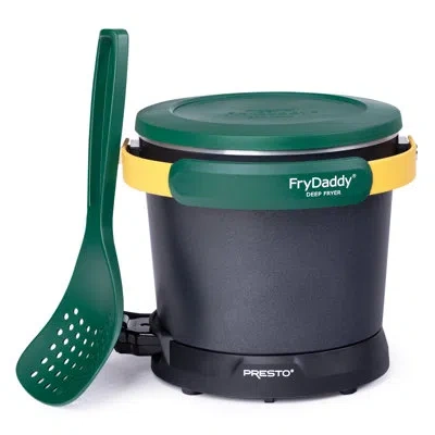 Presto Frydaddy Electric Deep Fryer In Black