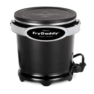 Presto Frydaddy* Electric Deep Fryer In Black
