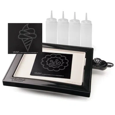 Presto Pangogh® Pancake Art Griddle In Matte Beige;gloss Black