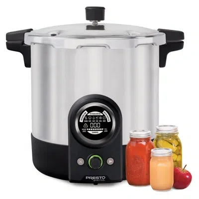 Presto Precise 23-quart Digital Pressure Canner In Silver