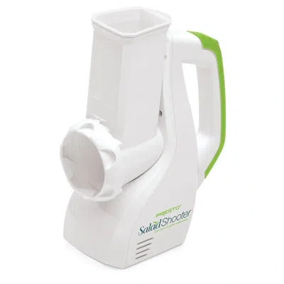Presto Saladshooter* Electric Slicer/shredder In White