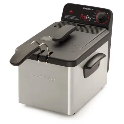 Presto Stainless Steel Profry* Immersion Element Deep Fryer