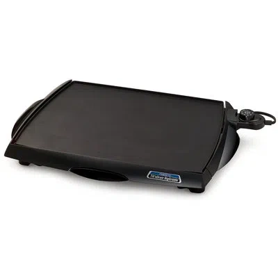 Presto Tilt'ndrain Biggriddle Cool Touch Electric Griddle - 07046 In Black
