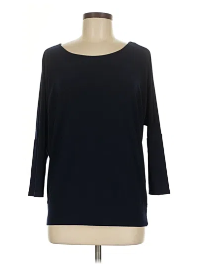 Pre-owned Preston & York 3/4 Sleeve T-shirt In Blue