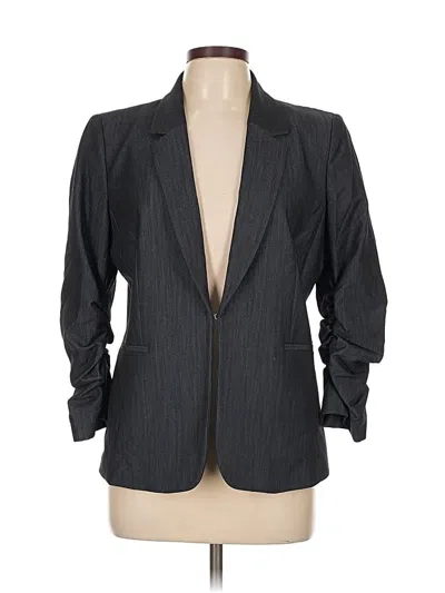 Pre-owned Preston & York Blazer Jacket In Gray