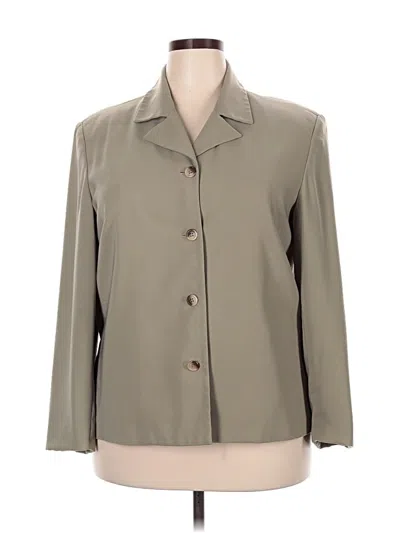 Pre-owned Preston & York Blazer Jacket In Tan