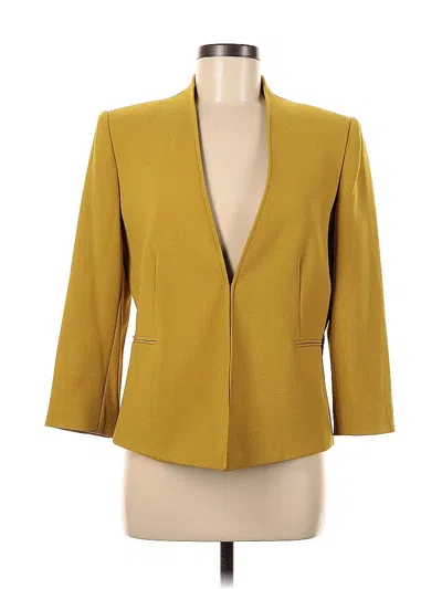 Pre-owned Preston & York Blazer Jacket In Yellow