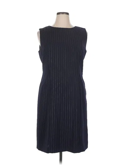 Pre-owned Preston & York Casual Dress In Blue