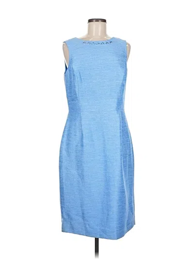Pre-owned Preston & York Casual Dress In Blue
