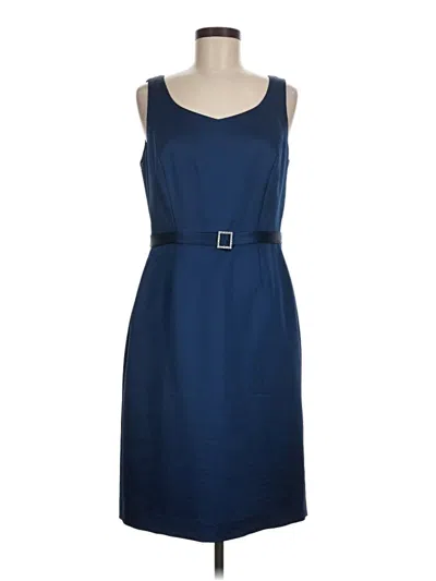 Pre-owned Preston & York Casual Dress In Blue