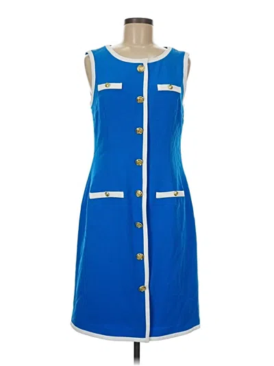 Pre-owned Preston & York Casual Dress In Blue
