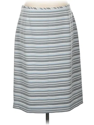 Pre-owned Preston & York Casual Skirt In Gray