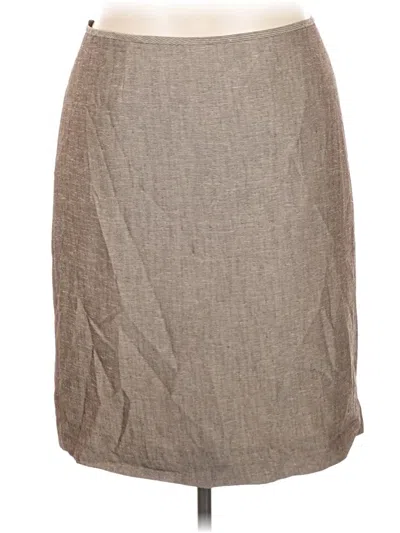 Pre-owned Preston & York Casual Skirt In Tan