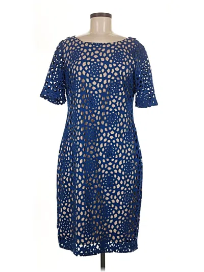 Pre-owned Preston & York Cocktail Dress In Blue