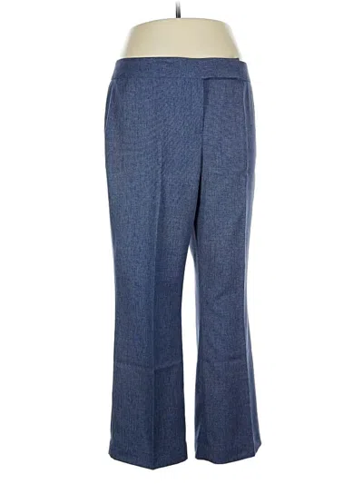 Pre-owned Preston & York Dress Pants In Blue