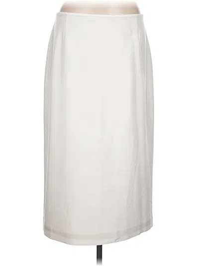 Pre-owned Preston & York Formal Skirt In Ivory