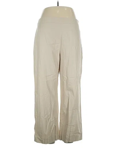 Pre-owned Preston & York Linen Pants In Tan