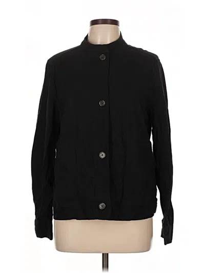 Pre-owned Preston & York Long Sleeve Button Down Shirt In Black