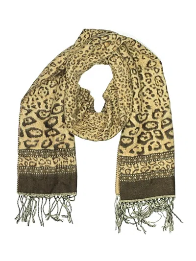 Pre-owned Preston & York Scarf In Brown